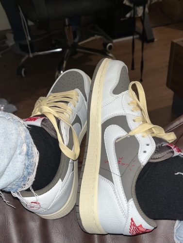 Air Jordan 1 Travis Scotts Air Jordan 1 Low Reverse Mocha photo review